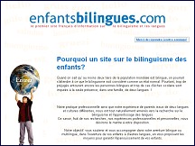 Aperu du site Enfants bilingues - education des enfants bilingues