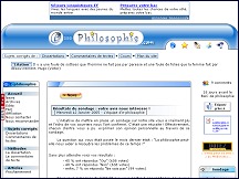 Sujets corrig�s de dissertations de philosophie