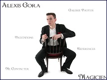 Magicien, animations pour adultes et enfants par Alexis Gora