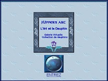 Aperu du site Dauphins, collection virtuelle, illustrations et graphismes sur les dauphins