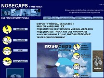 Pollens, pollution, allergies - filtres nasaux Nosecaps