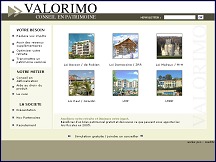 Aperu du site Conseils dfiscalisation - Valorimo