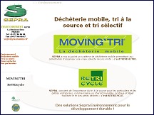 Aperçu du site Déchèterie mobile - tri à la source et tri sélectif