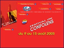 Aperu du site Confolens - festival de folklores, danses et musiques du monde