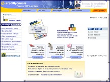 Aperu du site e.LCL - agence LCL internet, la banque en ligne du Crdit Lyonnais