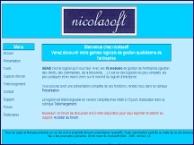 Logiciel pour la petite entreprise; gestion, comptabilit� - Nicolasoft