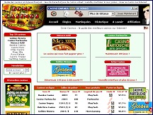 Aperçu du site Jeux de casino et casinos en ligne - Zone Casinos