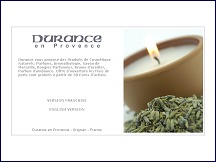 Aperu du site Durance.fr - Durance en Provence