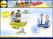 Aperçu du site Lidl - magasins Lidl en France, catalogue promo en cours Lidl.fr