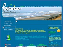 Aperçu du site Office de Tourisme de Lacanau