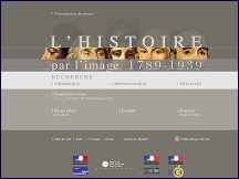 Aperçu du site Histoire de France en images - tableaux des musées de France