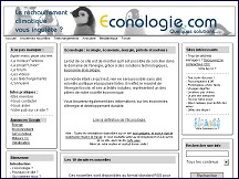 Aperu du site Econologie - conomie et cologie