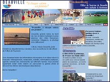 Aperçu du site Deauville - site de l'Office de Tourisme de Deauville