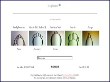 Aperçu du site Art et photographie : Les 3 Lunes