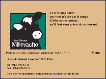 Mille Vache - Livraison plateaux repas Paris Neuilly
