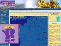 Aperu du site Infoclimat - observations mto, climatologie