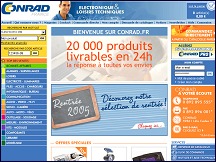 Conrad - produits �lectroniques et techniques, plus de 20000 articles en stock