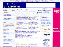 Aperçu du site Mon Habitat