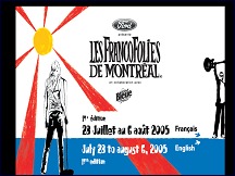 Aperu du site Les FrancoFolies de Montral