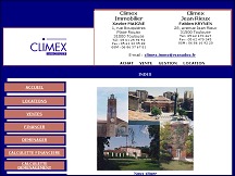 Aperçu du site Climex Immobilier - agence immobiliere à Toulouse