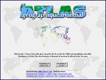 Aperu du site Atlas gographique mondial - AtlasGeo.net
