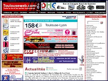 Aper�u du site ToulouseWeb.com - guide de Toulouse et de la r�gion toulousaine