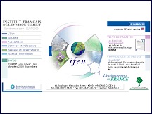 Aperçu du site Institut francais de l'Environnement