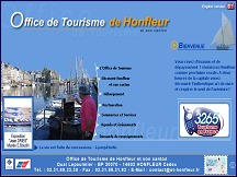 Aperçu du site Office de Tourisme de Honfleur