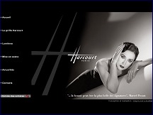 Aper�u du site Studio Harcourt - c�l�bre studio photographique � Paris