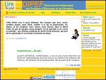 Aperçu du site Enseignement de la lecture et de l'écriture