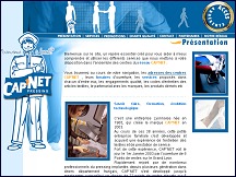 Aperçu du site CapNet Pressing Lyon Blanchisserie