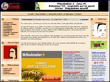 Aperçu du site Zone Glande - annuaire de sites insolites et drôles