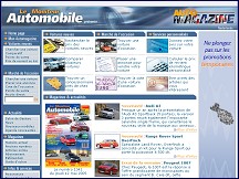Aperu du site Automagazine - Le Moniteur Automobile