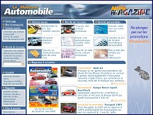 Aperçu du site Automagazine - Le Moniteur Automobile