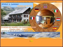 Aperu du site Location de meubls - station de ski des Orres, Hautes Alpes