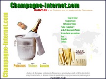 Aperu du site Passion champagne - tout sur le champagne