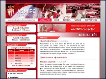 Aperu du site A.S. Monaco Football Club