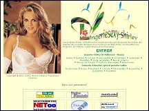 Aperu du site Shirley of Hollywood - lingerie sexy: corsets, bustiers, guepires