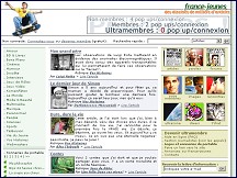 Aperçu du site FRANCE-JEUNES : TOUTE ACTU PAR LES JEUNES