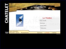 Th��tre musical du Ch�telet � Paris