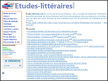 Ressources litt�raires : litt�rature et langue fran�aise
