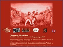 Aperu du site Champagne Michel Fagot