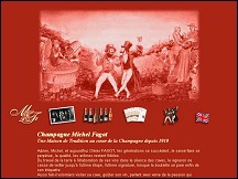Aperçu du site Champagne Michel Fagot