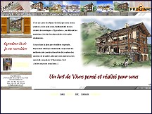 Aperçu du site Eyssaben, chalets de montagne