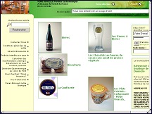 Aperçu du site Produits gastronomiques artisanaux du Nord de la France