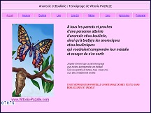 Aperçu du site Anorexie et boulimie, témoignage de Vittoria Pazalle