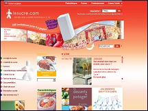 Aperçu du site Le Sucre - chaque jour, le sucre vous éveille à la vie