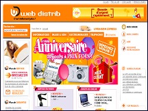 WebDistrib - informatique, num�rique, �lectrom�nager...