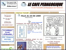 Aperu du site Le caf pdagogique - innovation pdagogique