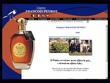 Aperçu du site Spirituex et cognac François Peyrot